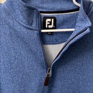 Drop Needle Half Zip FootJoy Pullover